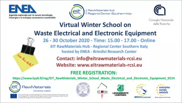 EIT RawMaterials Winter School on WEEE